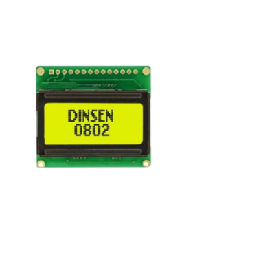 8x2 Character LCD