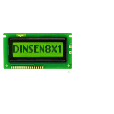 8x1 Character LCD
